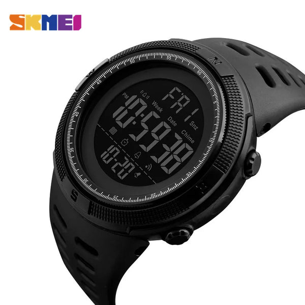 Relojes deportivos para hombre, cronógrafo, alarma, relojes de pulsera digitales, impermeables.